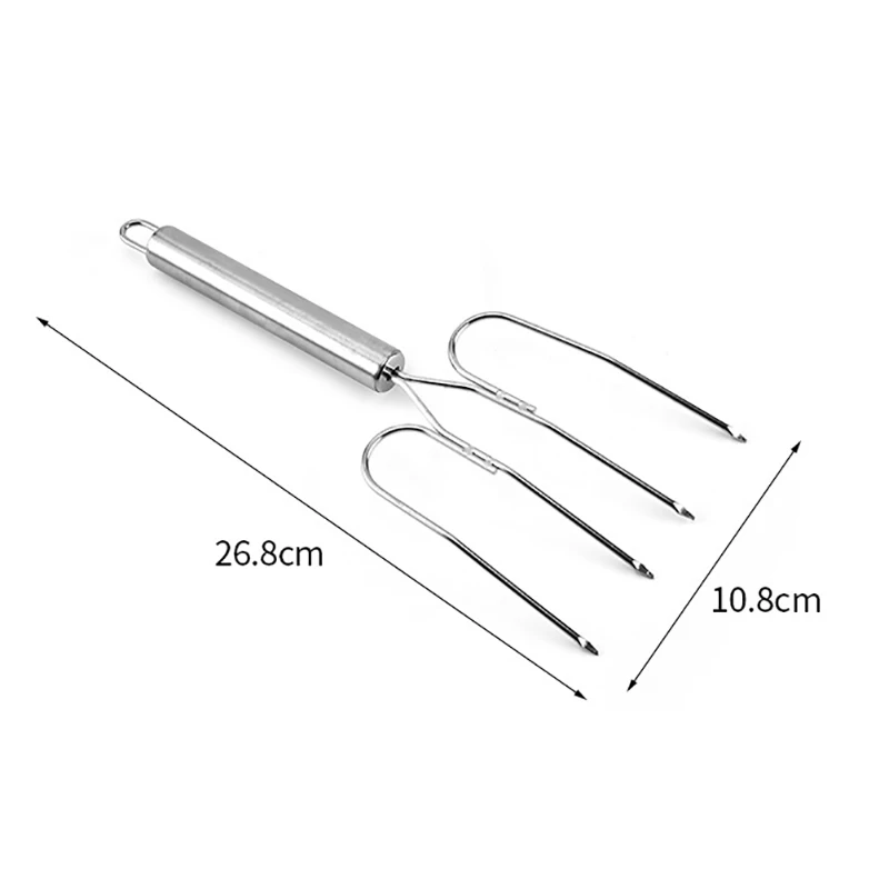 Подъемная печь из нержавеющей стали для индейки вилка домашней птицы большая