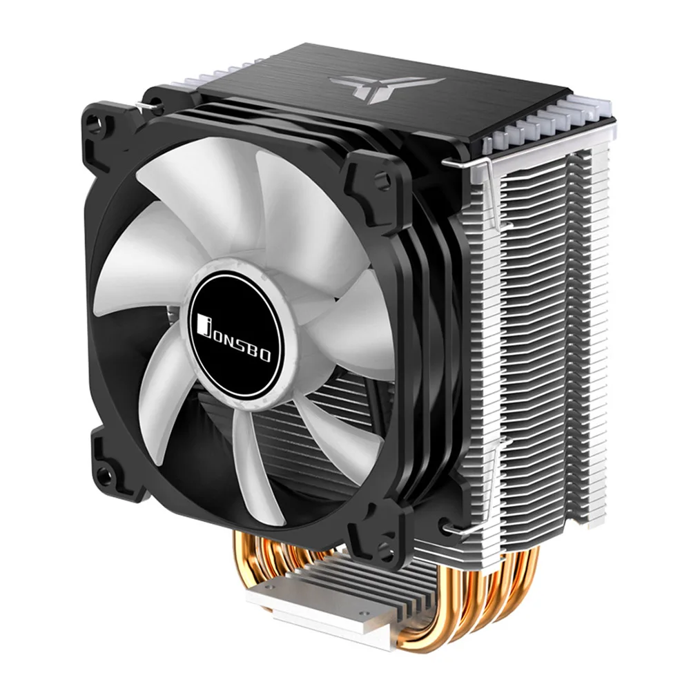 Jonsbo CR1400 PWM 4Pin 12V PC светодиодный вентилятор охлаждения RGB 4 тепловые трубы CPU кулер