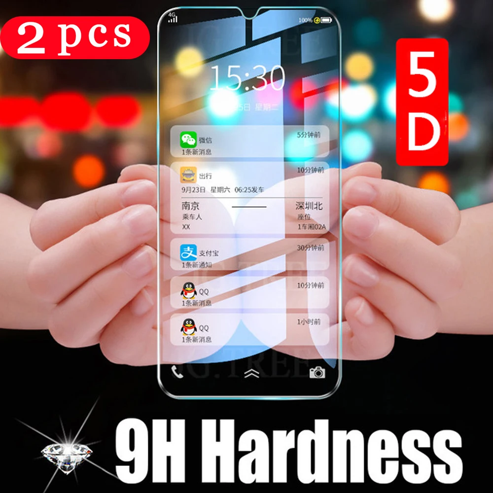 

2Pcs tempered glass for xiaomi mi 9T 9 se lite pro cc9 cc9e phone screen protector note 10 pro protective film glass smartphone