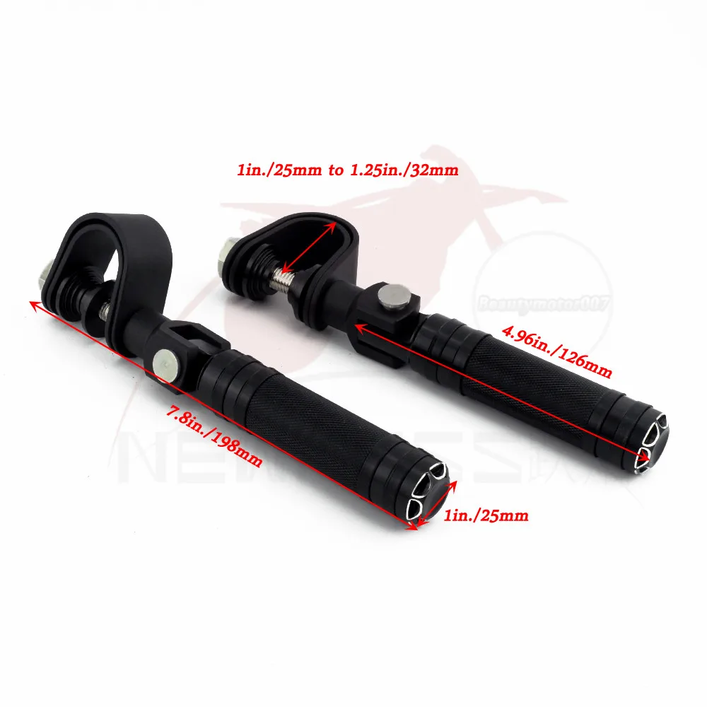 25 мм 32 защита двигателя Крушение Бар Универсальный шоссе колышки подножки