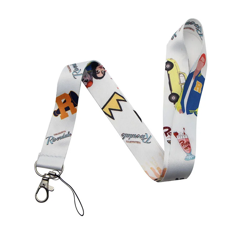 SONGDA-принт с героями мультфильмов ривердейл строп брелок для ключей аксессуар