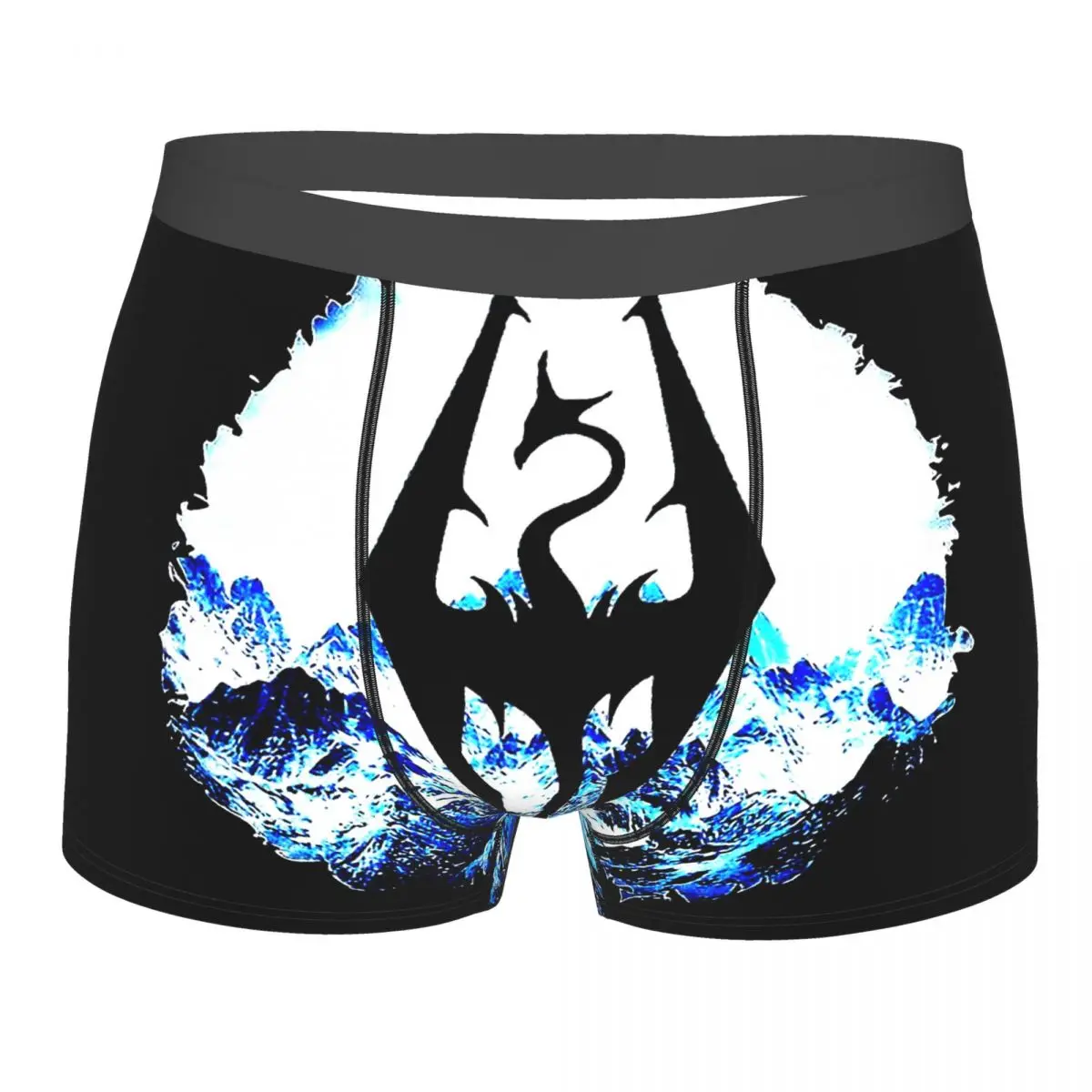 

Skyrim The Elder Scrolls Action Role-playing Games Underpants Cotton Panties Man Underwear Print Shorts Boxer Briefs