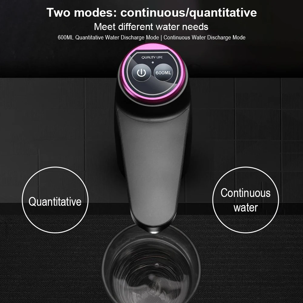 Электрический насос для воды автоматический диспенсер бутылок питьевой с