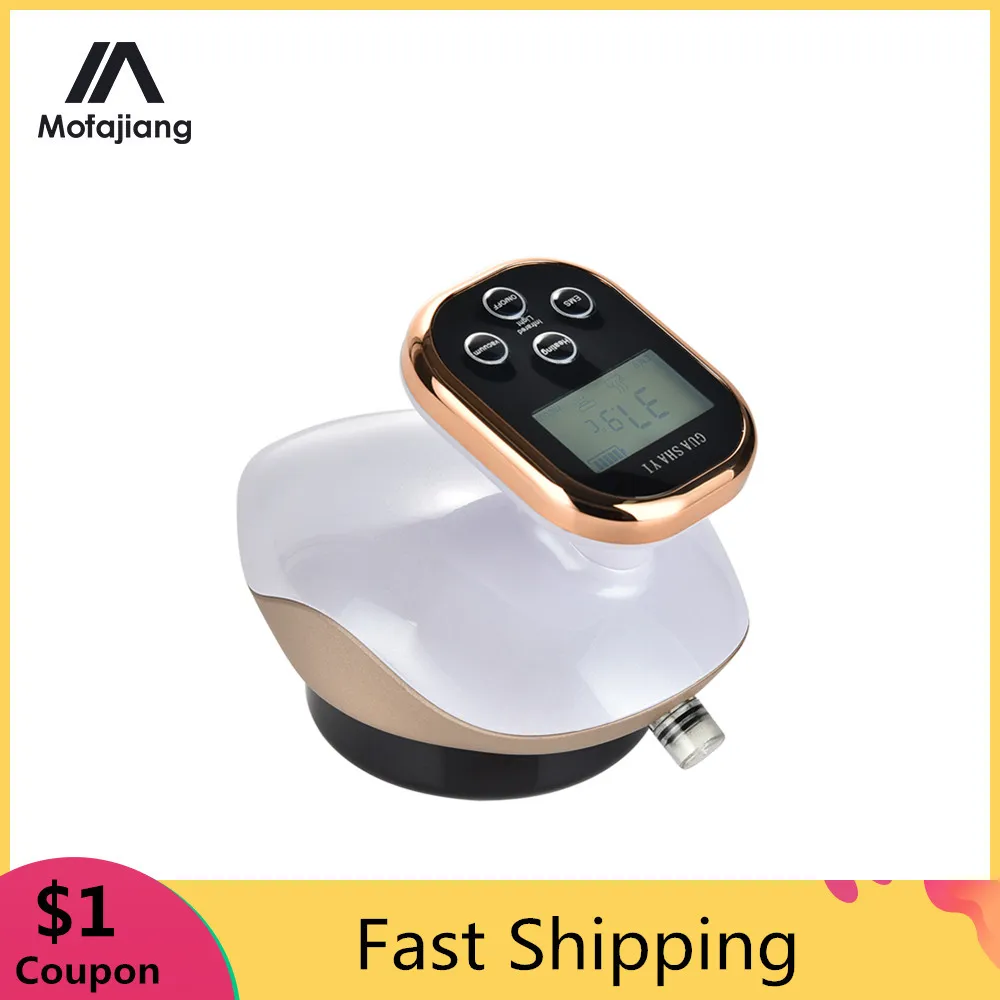 Gua Sha Электрический массажер для спины гуашь скребок массаж скребком гуаша EMS