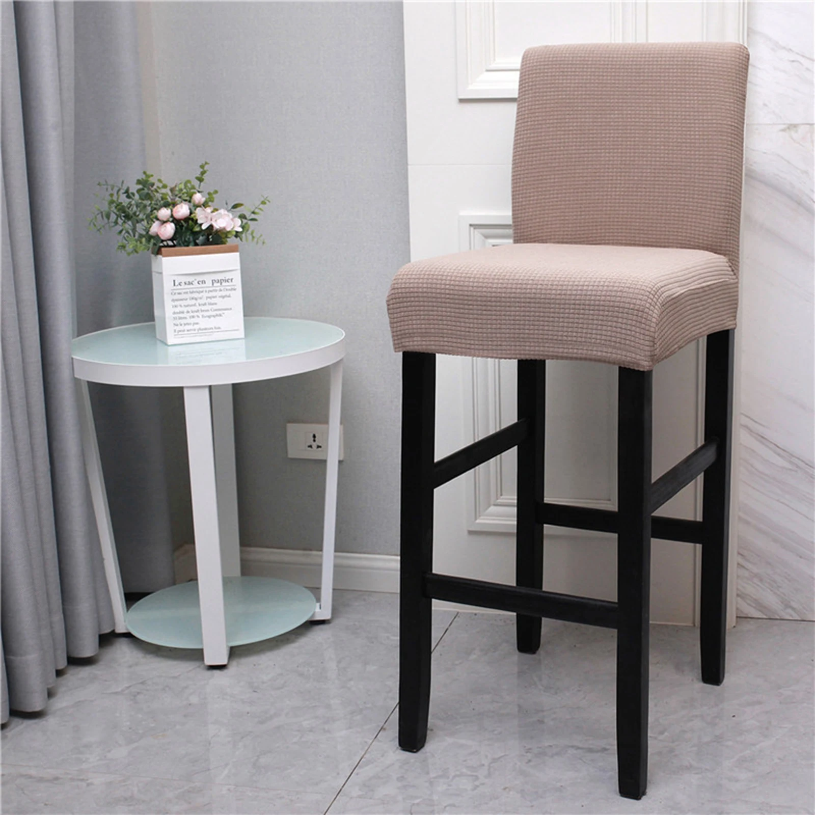 

Dining Chair Covers Stretch Washable Wedding Banquet Party Chair Slipcover