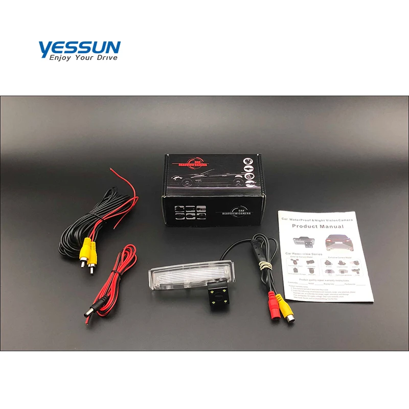 Yessun License plate car camera For Toyota Avensis Verso wagon 2003~2009 CCD nightview Rear View camera/license led | Автомобили и