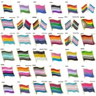 Значок на лацкан для геев, бисексуалов, транссексуалов, брошь 20 шт. на Лот 10 шт.