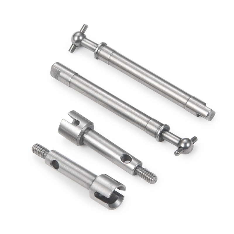 

Hardened Steel Metal Front Axle Drive Shaft CVD for Axial SCX24 90081 1/24 RC Crawler Car Upgrade Parts Accessories