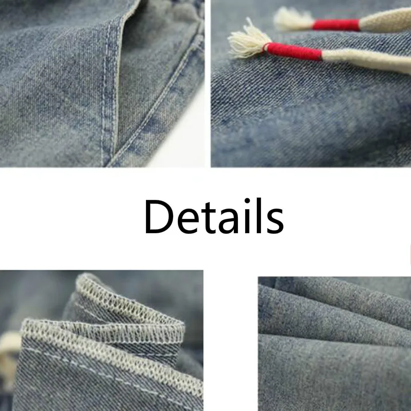 

Men Jeans Denim Solid Loose Elastic Waist Plus Size 3XL Straight Wide Leg Simple Students Casual Daily Leisure Korean Fashion