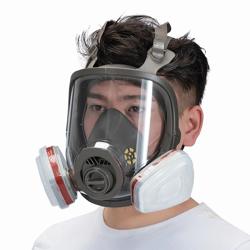 7 в 1 противогаз кислота органических анфас маска респиратор Краски химических