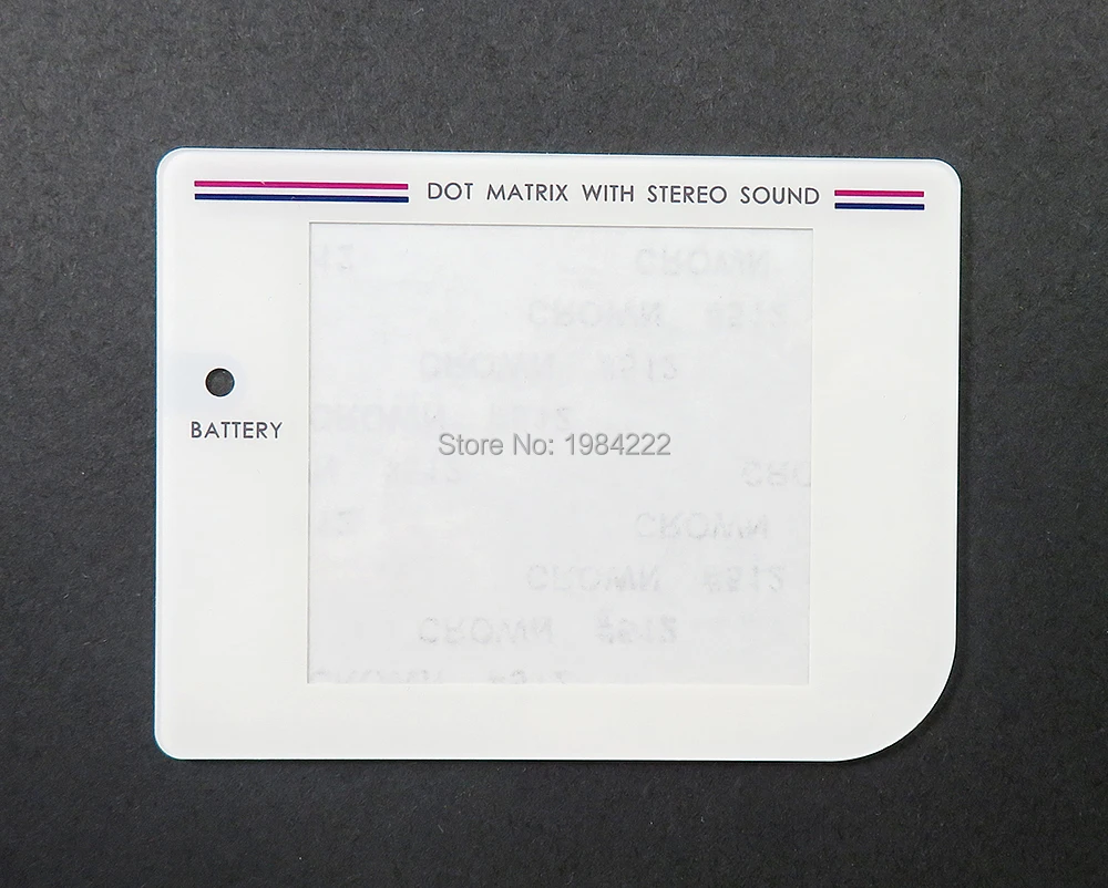 60pcslot high quality colorful protector plastic screen lens for gameboy gb dmg protective screen lens repair part free global shipping