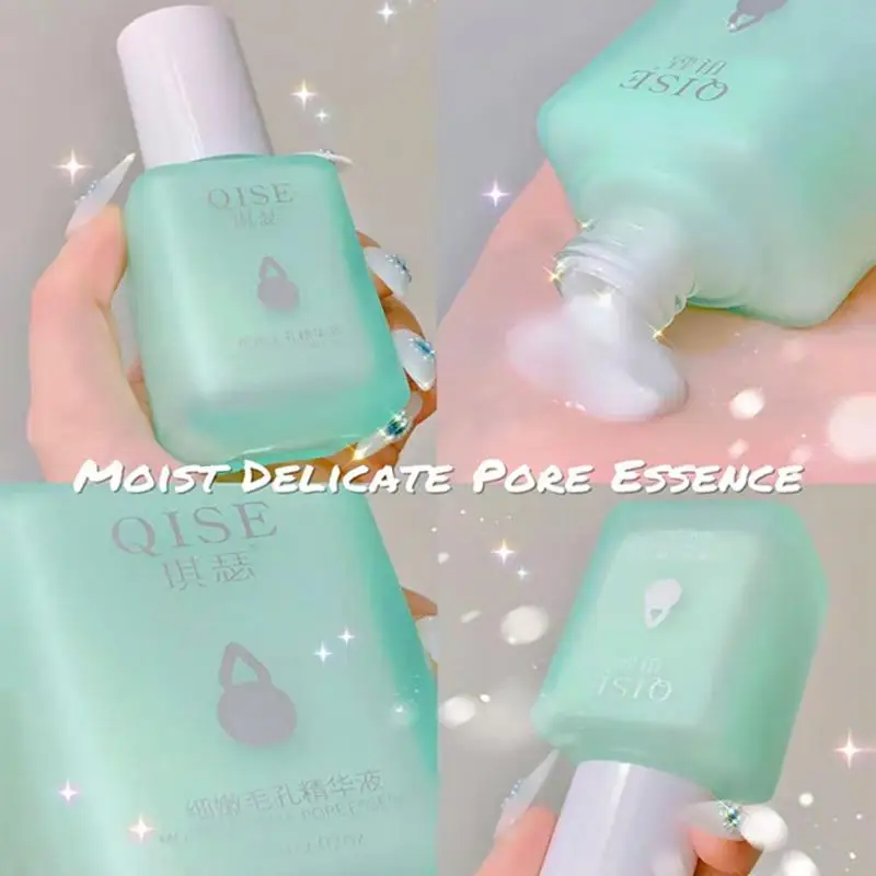

QISE Face Serum Moisturizing Essence Shrink Pores Fade Fine Lines Cream Skin Care Repair Bulky Firm Brighten Face Care TSLM2