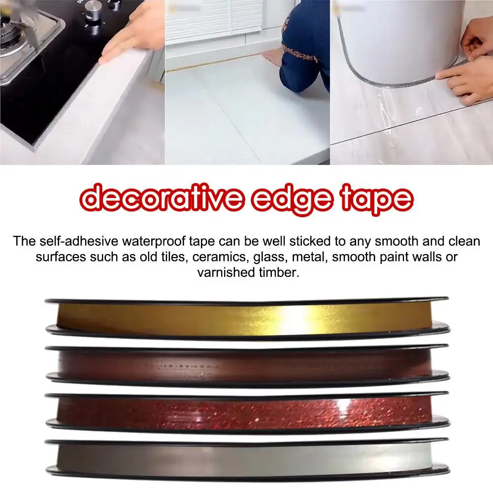 Клейкая лента для плитки самоклеящаяся клейкая кухни ванной туалета настенного