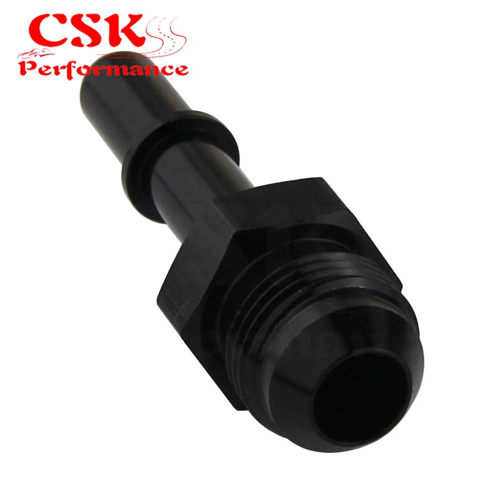

AN8 Fuel Adapter Fitting to 3/8 Quick Connect Male Fitting Adapter Push On EFI