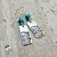 fashion tibetan silver color vintage ear hook dropdangle earrings jewelry