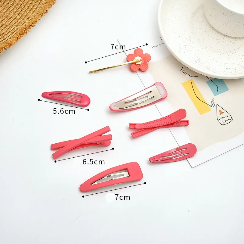 Новые модные повседневные милые красочные заколки для волос девочек-подростков