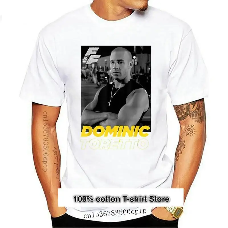 

Rápido y furioso Dominic Toretto retrato camiseta