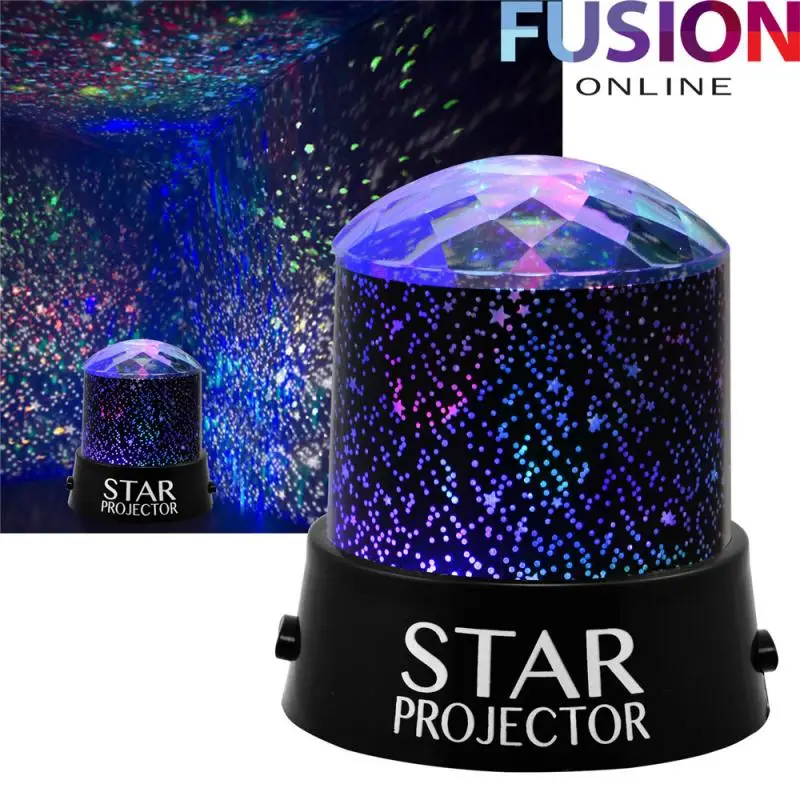 

1PCS Romantic LED Starry Night Sky Projector Lamp Kids Gift Star Light Novelty Lamp Night light Illusion For Baby Children Home