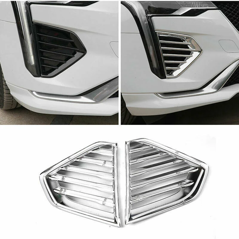 

Fit for 2020-2021 Cadillac CT4 ABS Chrome Car Front Fog Light Lamp Frame Trim