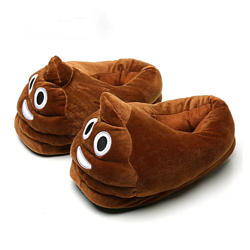 

Fashion Soft Comfortable Men Women Bedroom Non-slip Shoes Soft Warm Plush Indoor Slippers Funny Gift Cute Home Winter Slippers