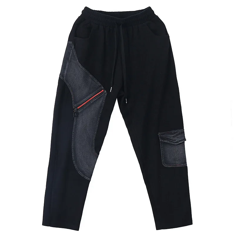 Max LuLu British Fashion Designer Spring Womens Fitness Casual Pantalons Ladies Vintage Loose Harem Pants Female Punk Trousers | Женская