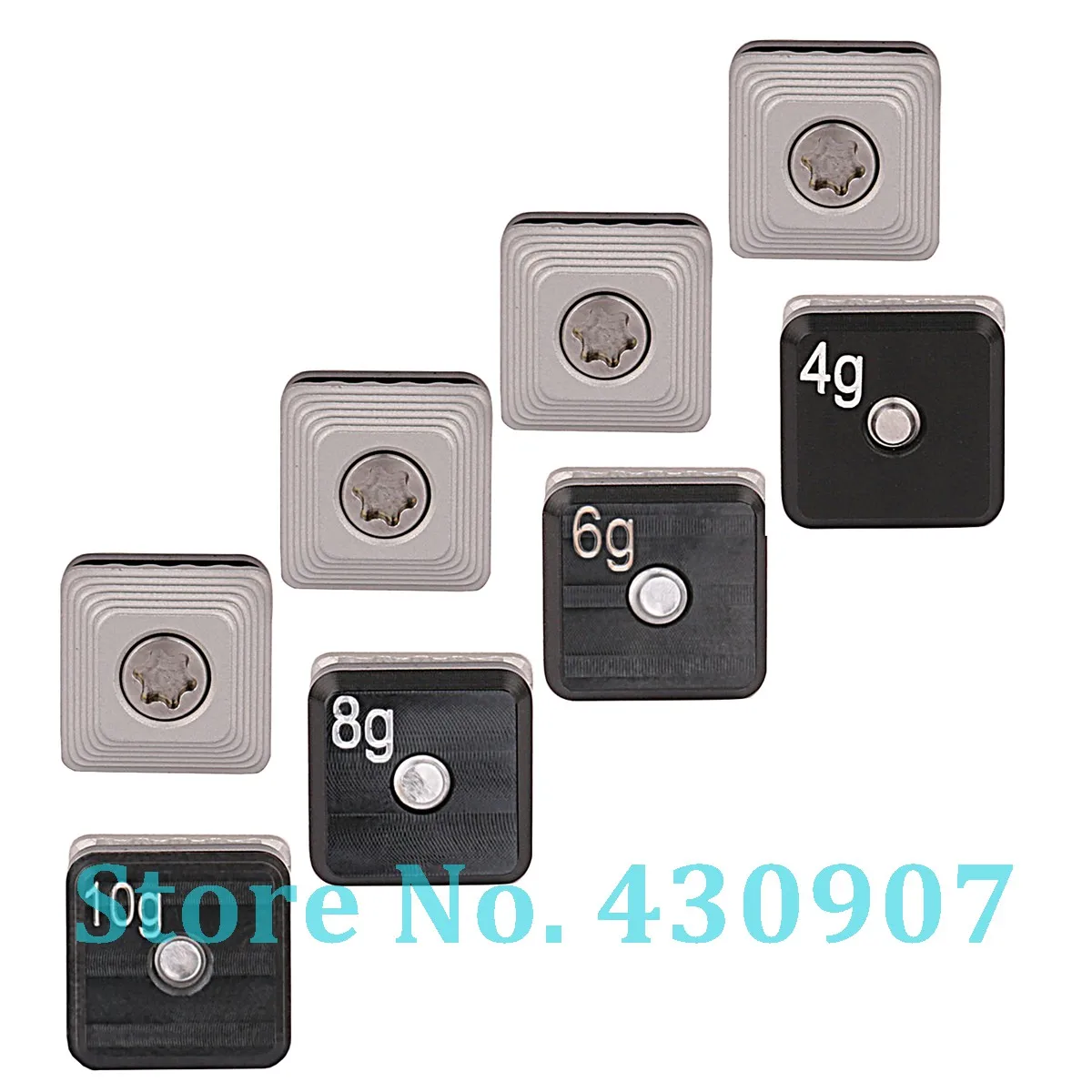 4 шт./компл. Golf SIM M5 M3 Slider Weight 4g/6g/8g/10g с гаечным ключом и чехол для Driver |