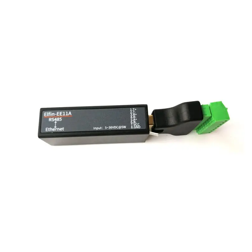 Преобразователь EE11A с последовательным портом RS485 на Ethernet TCP/IP RJ45 со встроенным