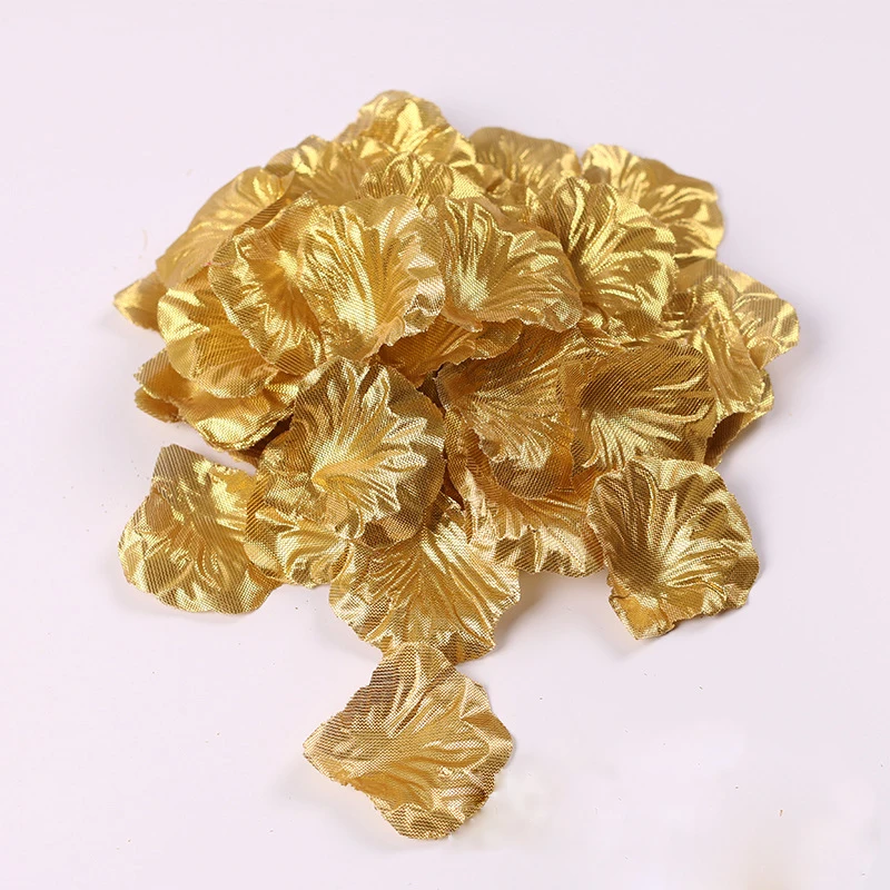 

500pc/set Silk Rose Flower Fabric Artificial Petals Leaves Romantic Wedding Decorations Party Festival Table Confetti Decor