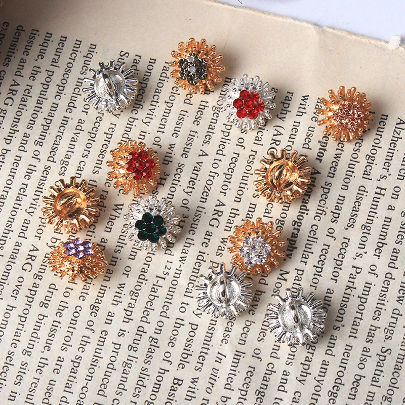 5 шт. в комплекте модная женская кнопка 14 мм рубашка шить на одежде пальто костюм