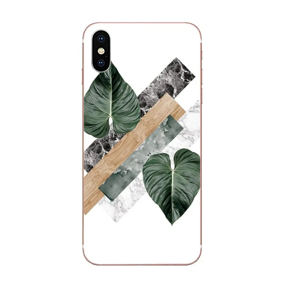 Белый мрамор и цветы для Xiao mi 3 4 4C 4i 5 5s 5X6 6X8 SE Pro Lite A1 Max x 2 Note TPU мобильный корпус |