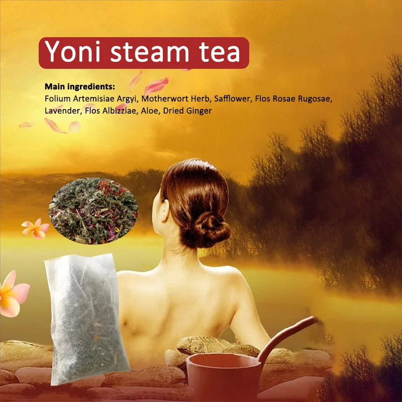 2 упаковки Женский ТРАВЯНОЙ Детокс пар Yonisteam|Товары для женской гигиены| |