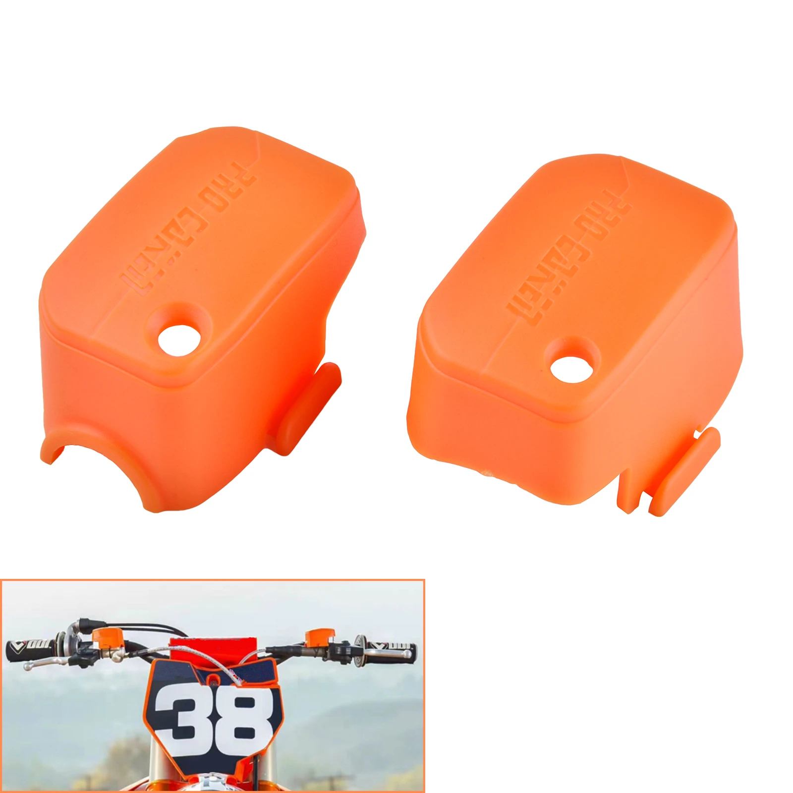 Motorcycle Brake Clutch Master Cylinder Cover Cap For KTM EXC EXCF SX SXF XC XCW Six Days 250 300 350 400 450 500 530 2008-2016