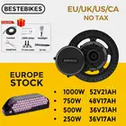 Bafang двигатель BBS02B BBS02 750 Вт BBSHD BBS03 1000 Вт BBS01B BBS01 250 Вт комплект для переоборудования электрического велосипеда литиевая батарея