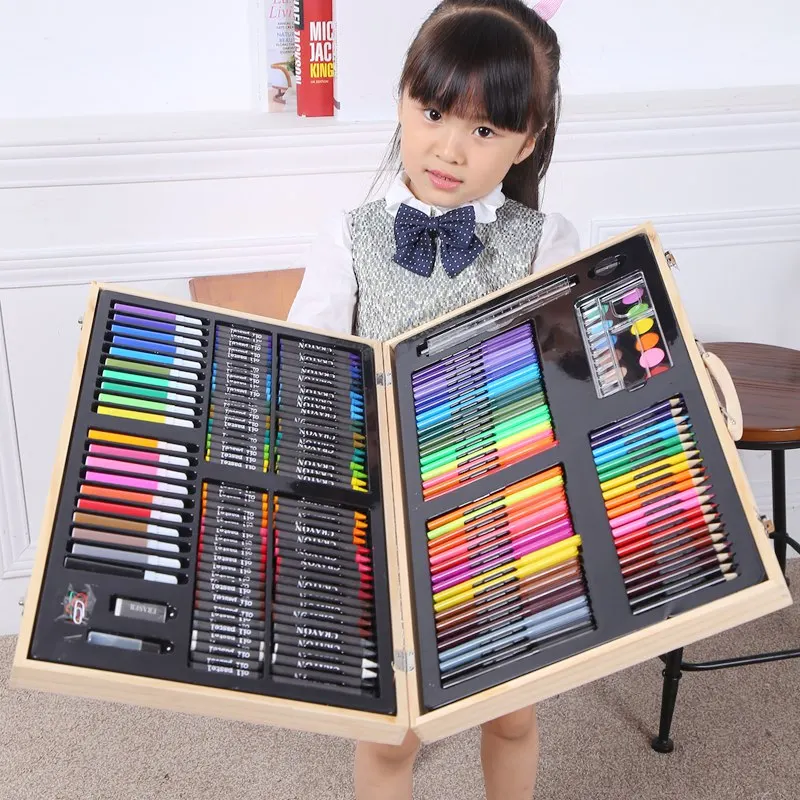 180 шт. художественных наборов детский набор для рисования инструмент с