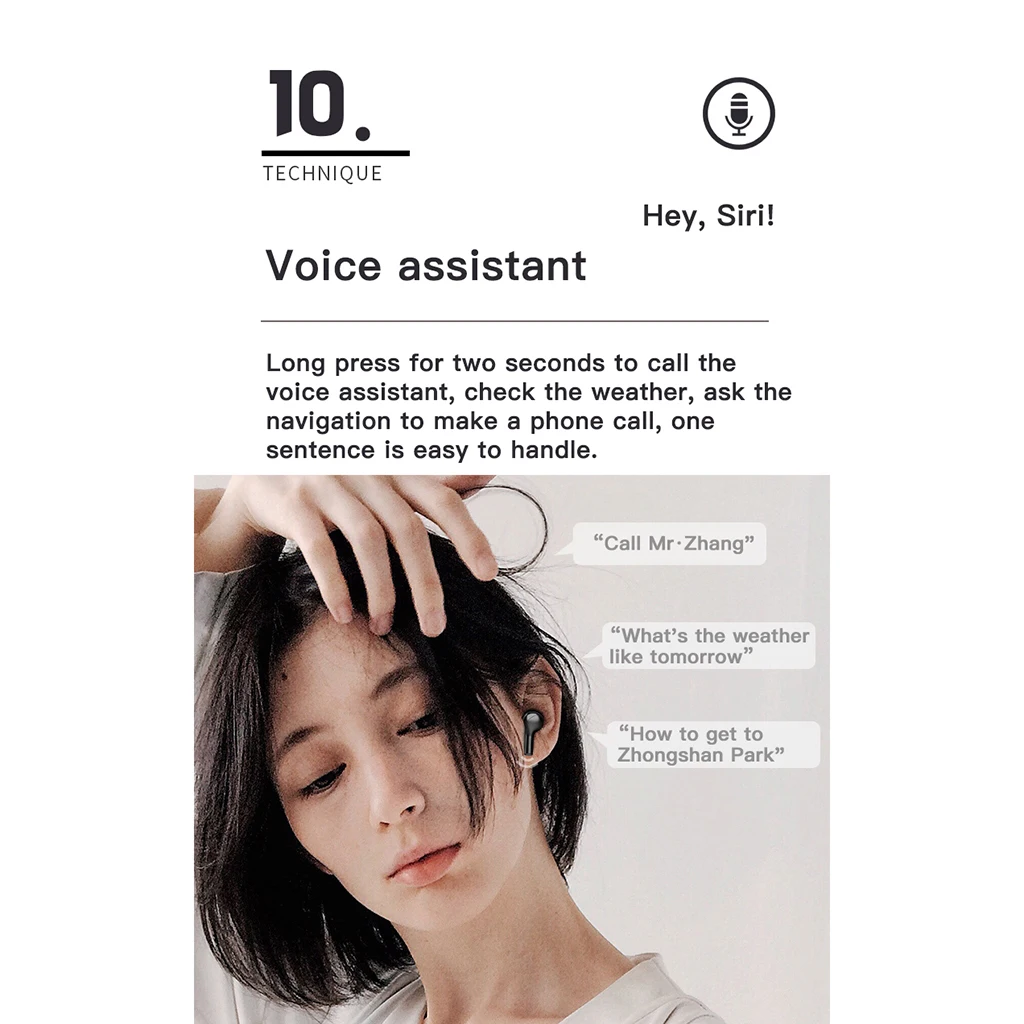 

Bluetooth 5.0 Headset TWS Wireless Earphones Mini Earbuds 9D Stereo Headphones