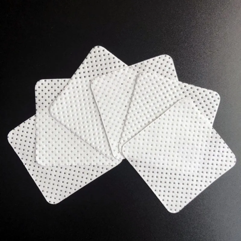 200Pcs жидкость для хлопчатобумажные салфетки без ворса Бумага снятия протрите