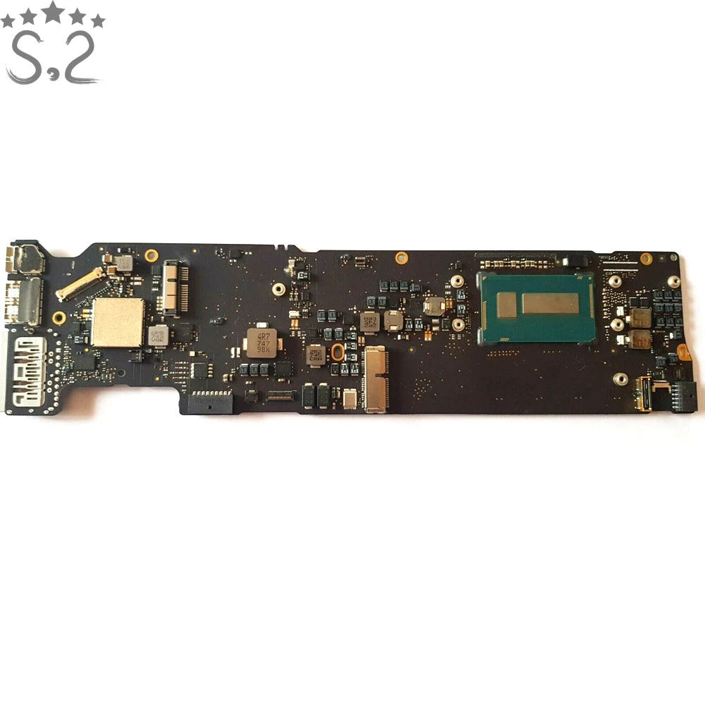 Материнская плата A1466 для Macbook Air 13 дюймов 1 6 ГГц 4 Гб 2015 год оригинал 820 00165 A|ЖК-экран