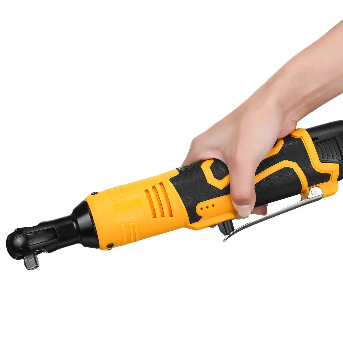 18V 10400mah литиевая батарея перезаряжаемый 60NM электрический ключ портативный Трещоточный ключ 90 градусов инструмент гаечный ключ быстрое зарядное устройство