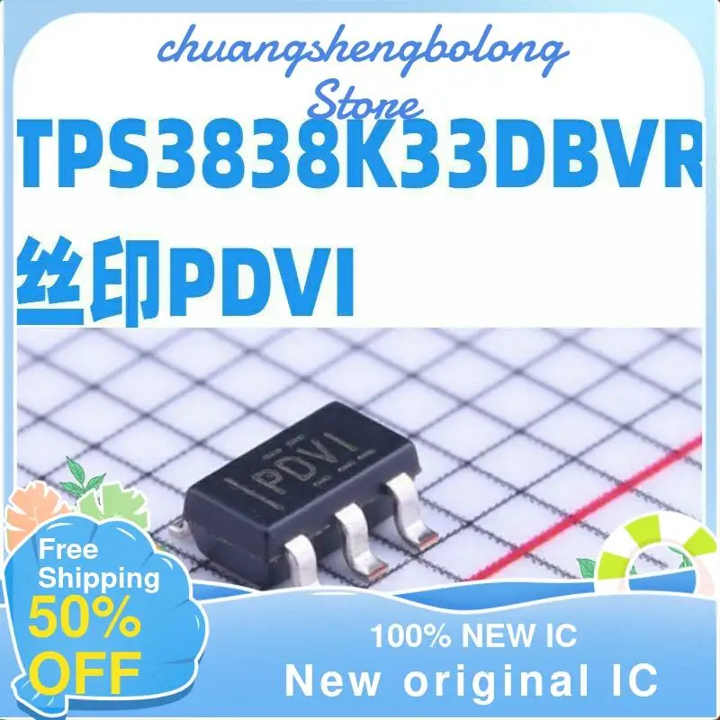 

10-200 шт. tps38k33dbvr PDVI SOT23-5 новый оригинальный IC