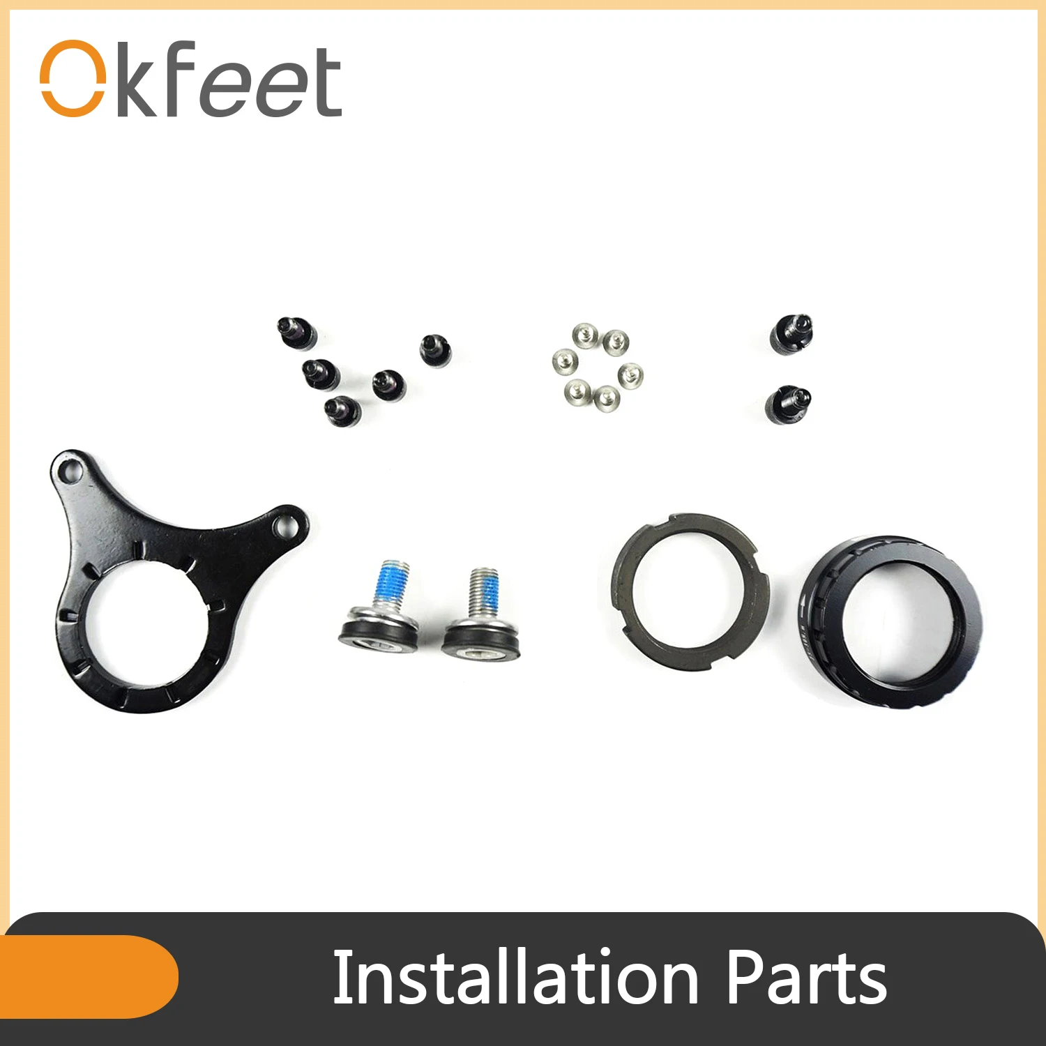 Okfeet 68 100 мм электрическая сборка велосипедов компоненты пластина для горного