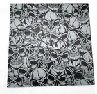 Новинка 2021, пластина с рисунком черепа Kydex, фотомагнитный нож K, зажим для поясницы, 300*300*1,5 мм, 2,0 мм