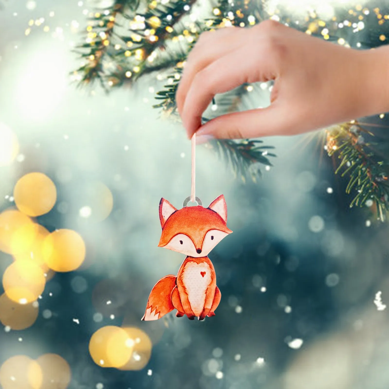 Акриловые декоративные подвесные украшения 3R в виде милых животных леса со