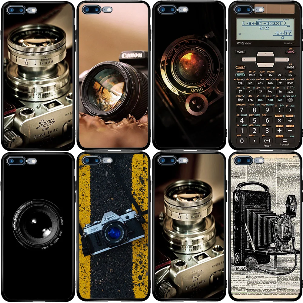 Cover Case for Xiaomi Redmi Note 6 7 9 8T 10T 9S 9A 8A A3 A2 A1 Pro Lite Black Shark Mix Max Old Retro Phone Camera|Бамперы| |