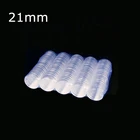 Пластиковый защитный чехол для капсул, 21 мм, 100 шт.