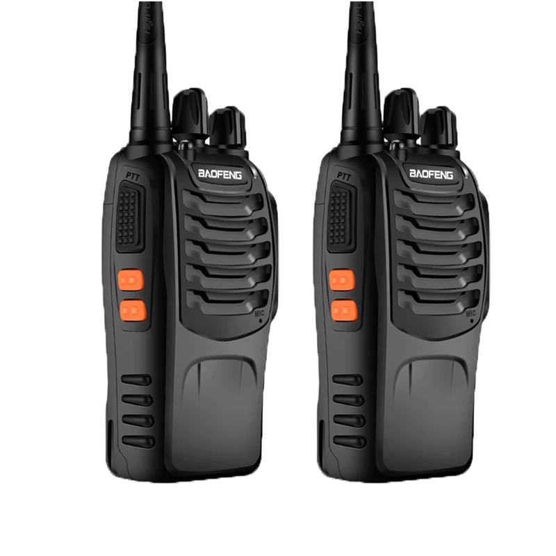 2 шт./лот BAOFENG BF 888s Walkie Talkies портативная Двусторонняя радиосвязь со светодиодным