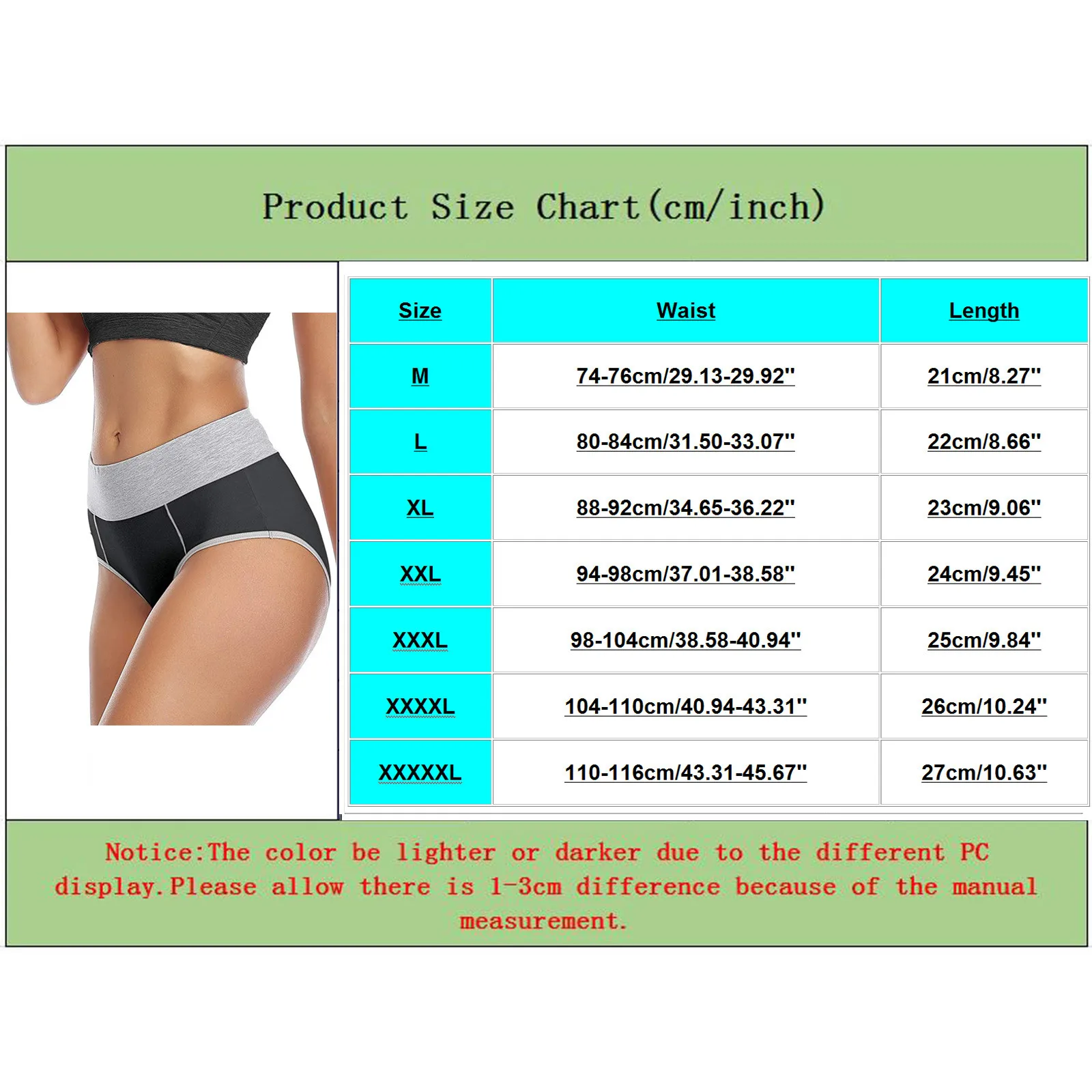 

5pcs Womens Panties Fashion Womens Large Color Contrast Trigonum Butt Stitching Underwear Mixed Pack Plus Size M-XL 2021 NEW#