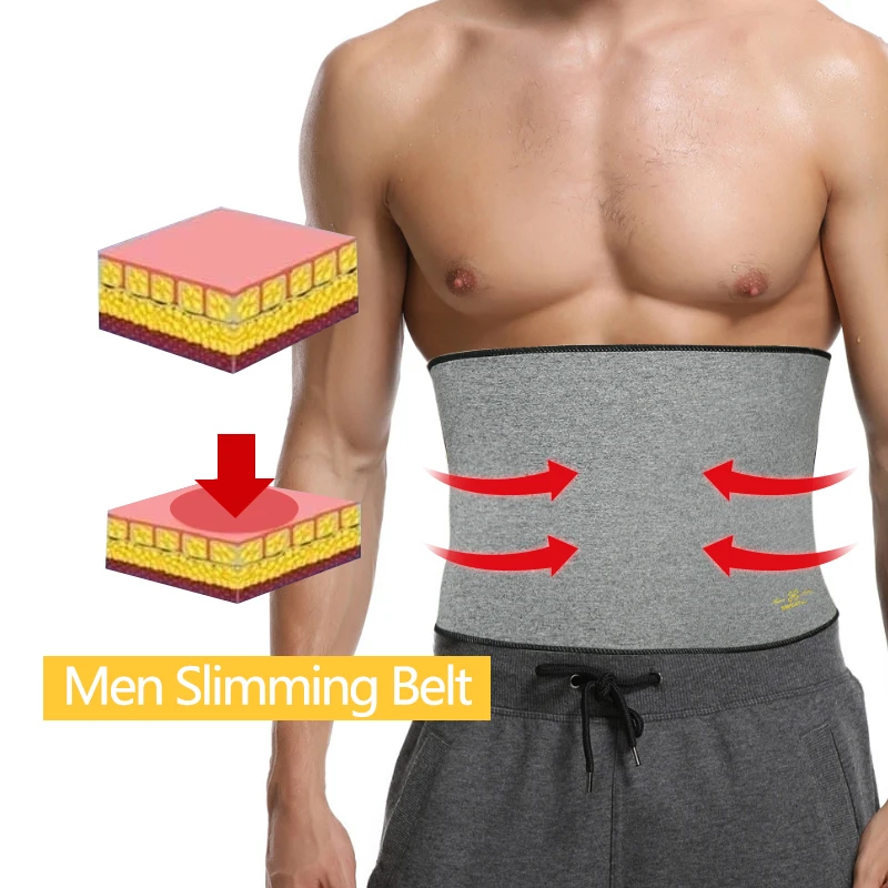 Пояс триммер мужской из неопрена для похудения и похудения|Корректирующее белье|