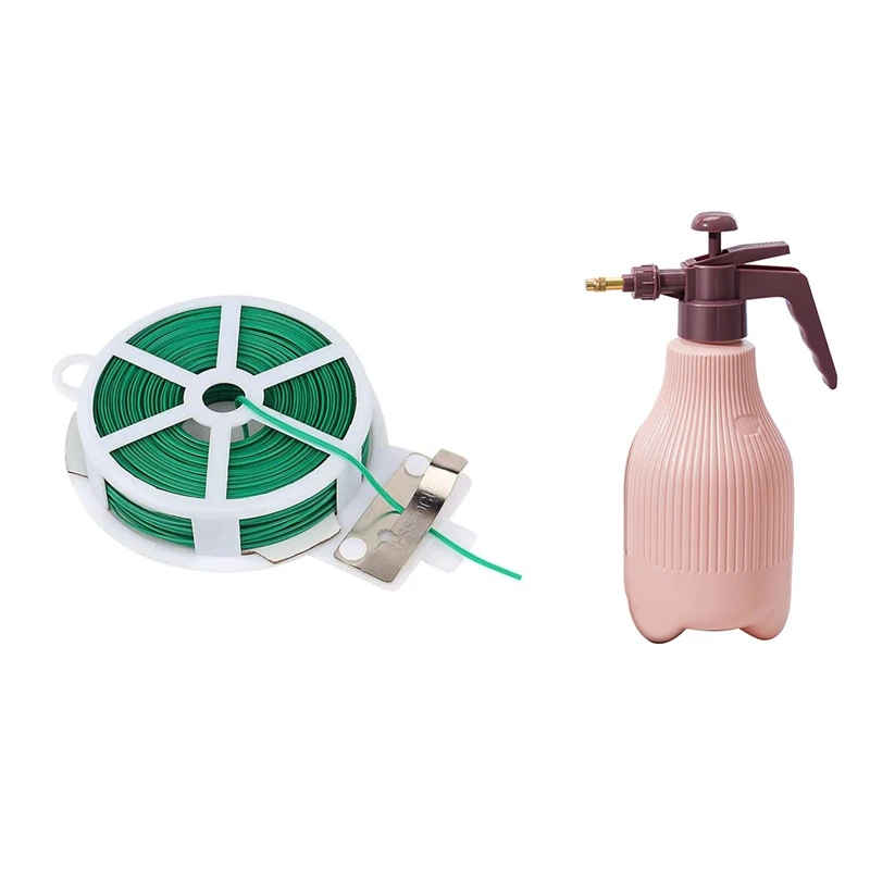 

Садоводство витой провод с Садоводство витой зеленый провод с 1.5L Ёмкость ручной распылительный горшок