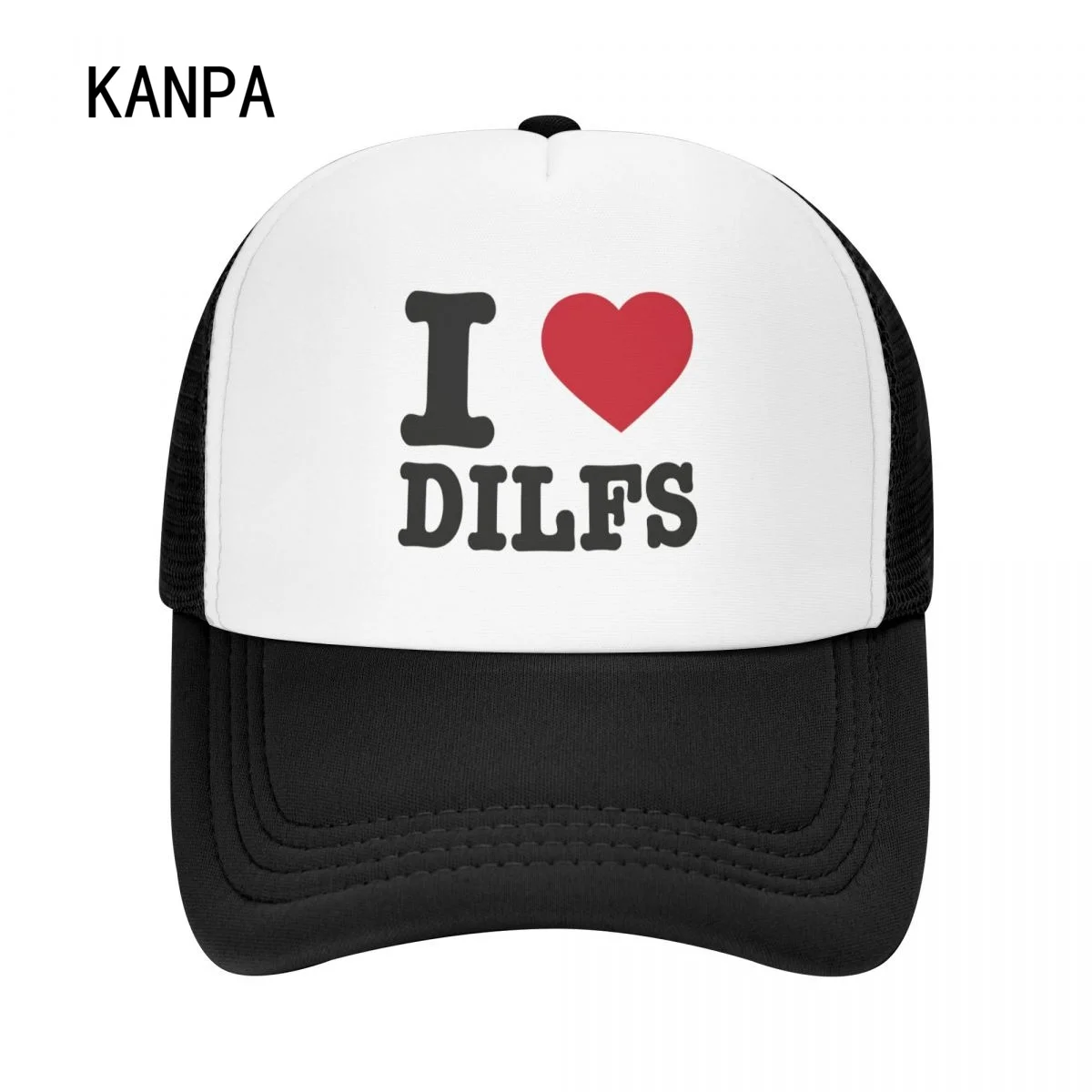 Бейсболки I HEART DILFS кепки Хай-стрит уличные с защитой от солнца командные