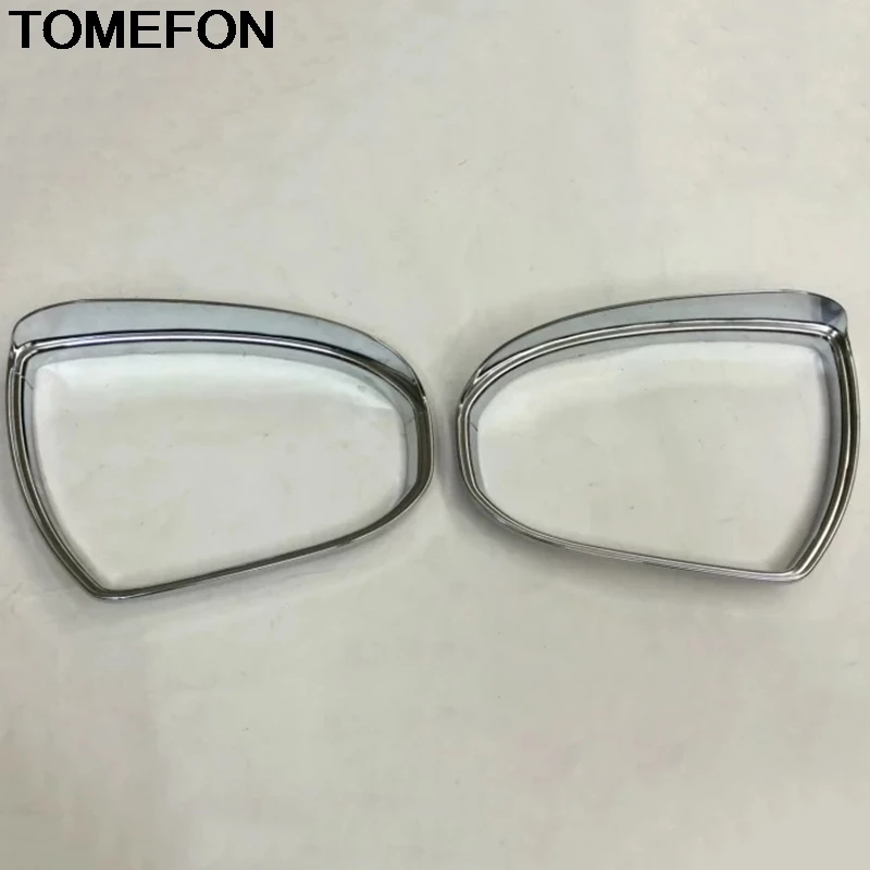 TOMEFON For Hyundai Tucson 2016 2017 2018 2019 2020 Door Rear View Mirror Eyebrow Rain Snow Shield Sun Visor Cover Trim ABS |